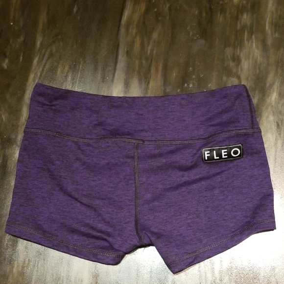 Fleo Pants - Fleo purple shorts
